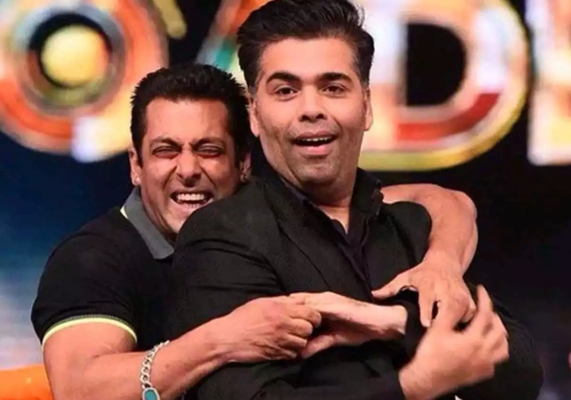 Salman Khan and Karan Johar